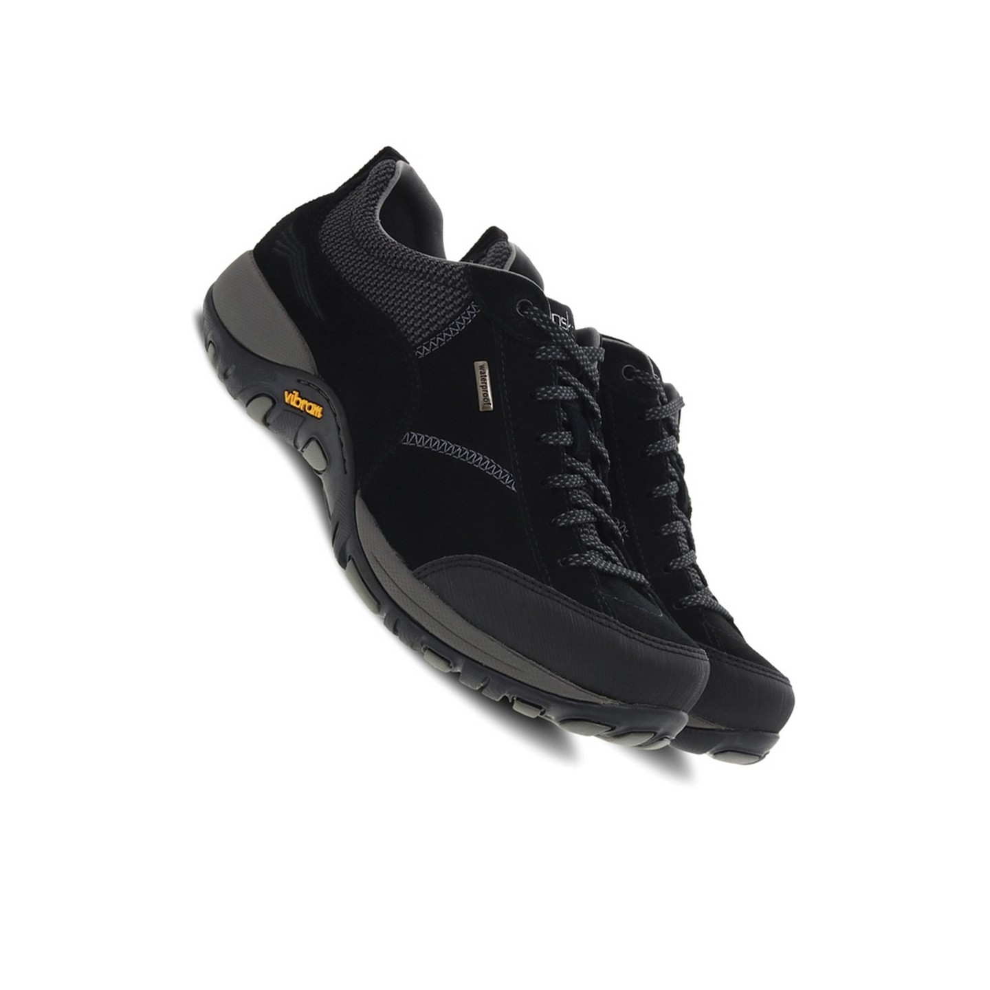 WIDE Paisley Black/Black Suede by Dansko - Slip Resistant Shoes