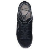 WIDE Paisley Black/Black Suede by Dansko - Slip Resistant Shoes