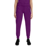 9233 Healing Hands Purple Label Tara Jogger Cargo Scrub Pants