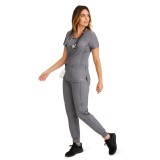 9233P Petite Healing Hands Purple Label Tara Jogger Cargo Scrub Pants
