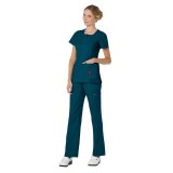 317 Koi Lite™ Scrubs Serenity Double Zipper Top