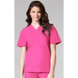 1006 Maevn CORE - Unisex V-Neck Top - Hot Pink