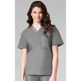 1006 Maevn CORE – Haut V-cou unisexe - Pewter