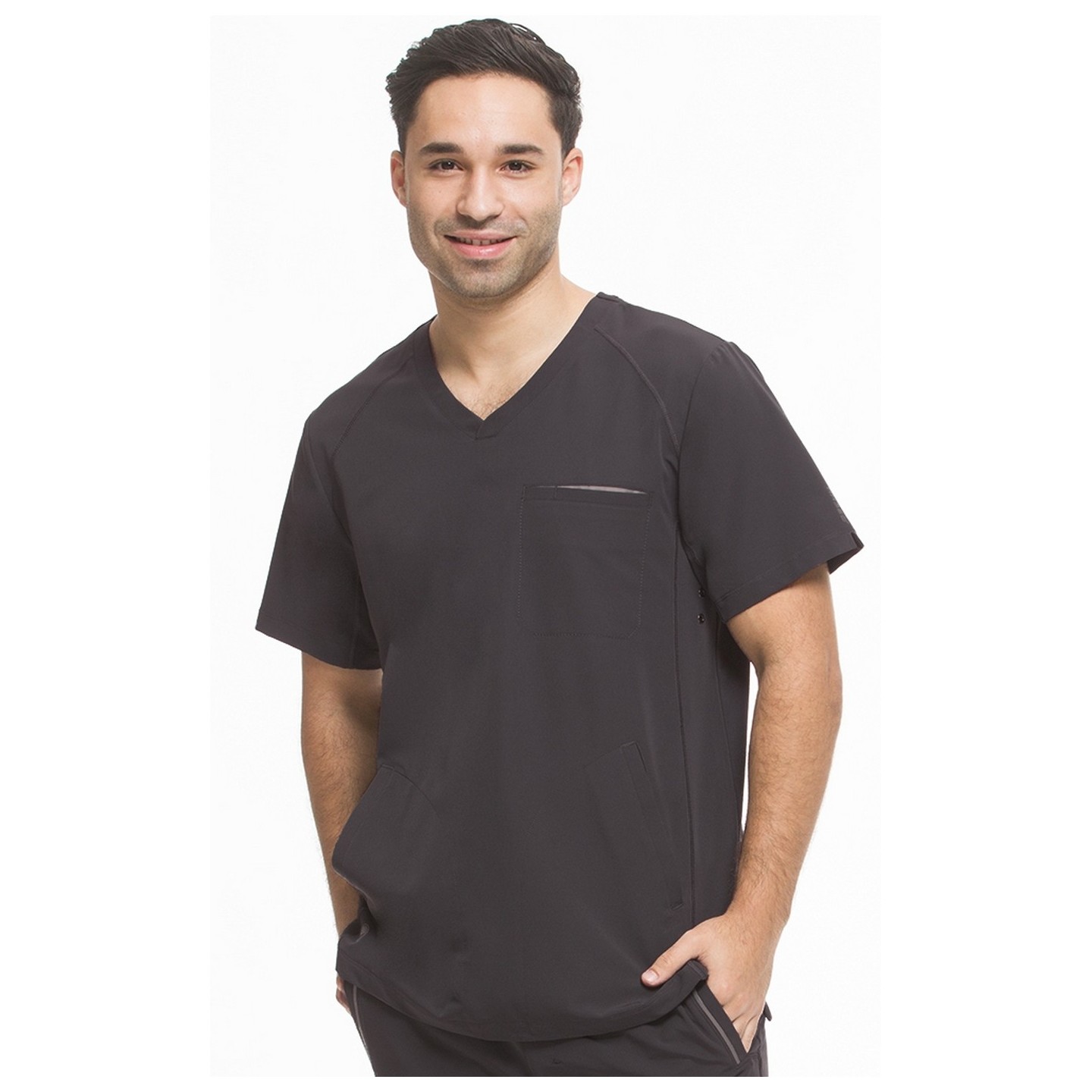 2380 Healing Hands HH360 Steven 3 Pocket Men's V-Neck Scrub Top