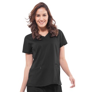 2245 Healing Hands Scrubs Purple Label Yoga Juliet Top