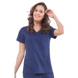 2245 Healing Hands Scrubs Purple Label Yoga Juliet Top