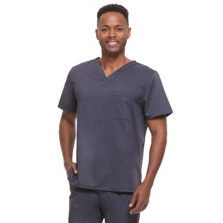 Haut à col en V pour hommes 2223 Healing Hands Scrubs Blue Label pour hommes