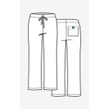 9006 Maevn CORE - Unisex Seamless Drawstring Pant - Sketch