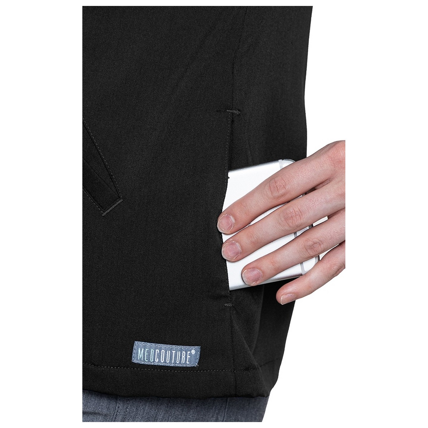 7663 Med Couture Performance Touch RÉCHAUFFEMENT AVEC ZIP AVANT