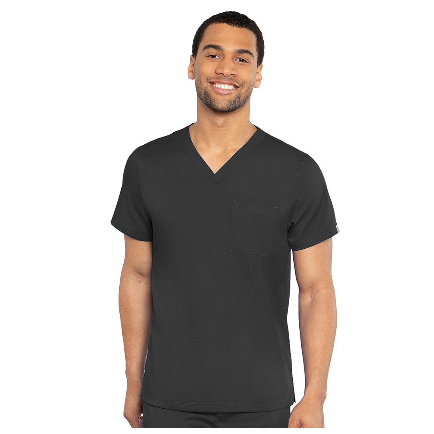 7478 Med Couture Cadence One Pocket Men's Scrub Top