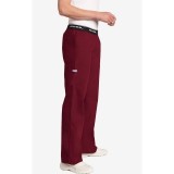 Boot Cut Flip Flap MOBB Scrub Pant - Burgundy (BU)