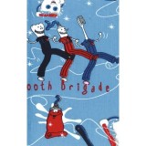 320T Dental Brigade MOBB V-Neck Print Scrub Top