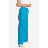 MOBB Unisex Perfect 5 Pocket Scrub Pant - Aqua (AQ)