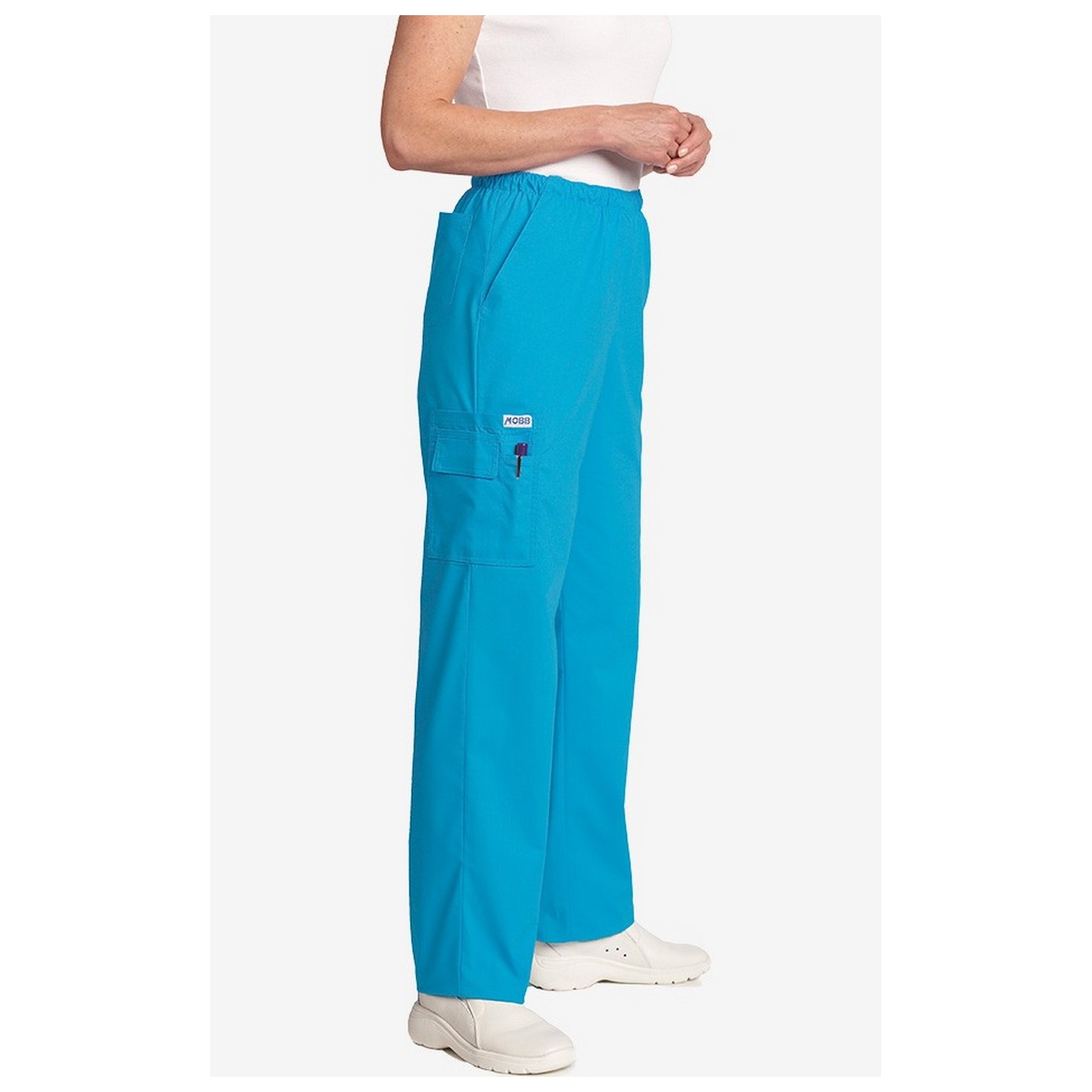 MOBB unisexe parfait 5 Pocket Scrub Pant - Aqua (AQ)