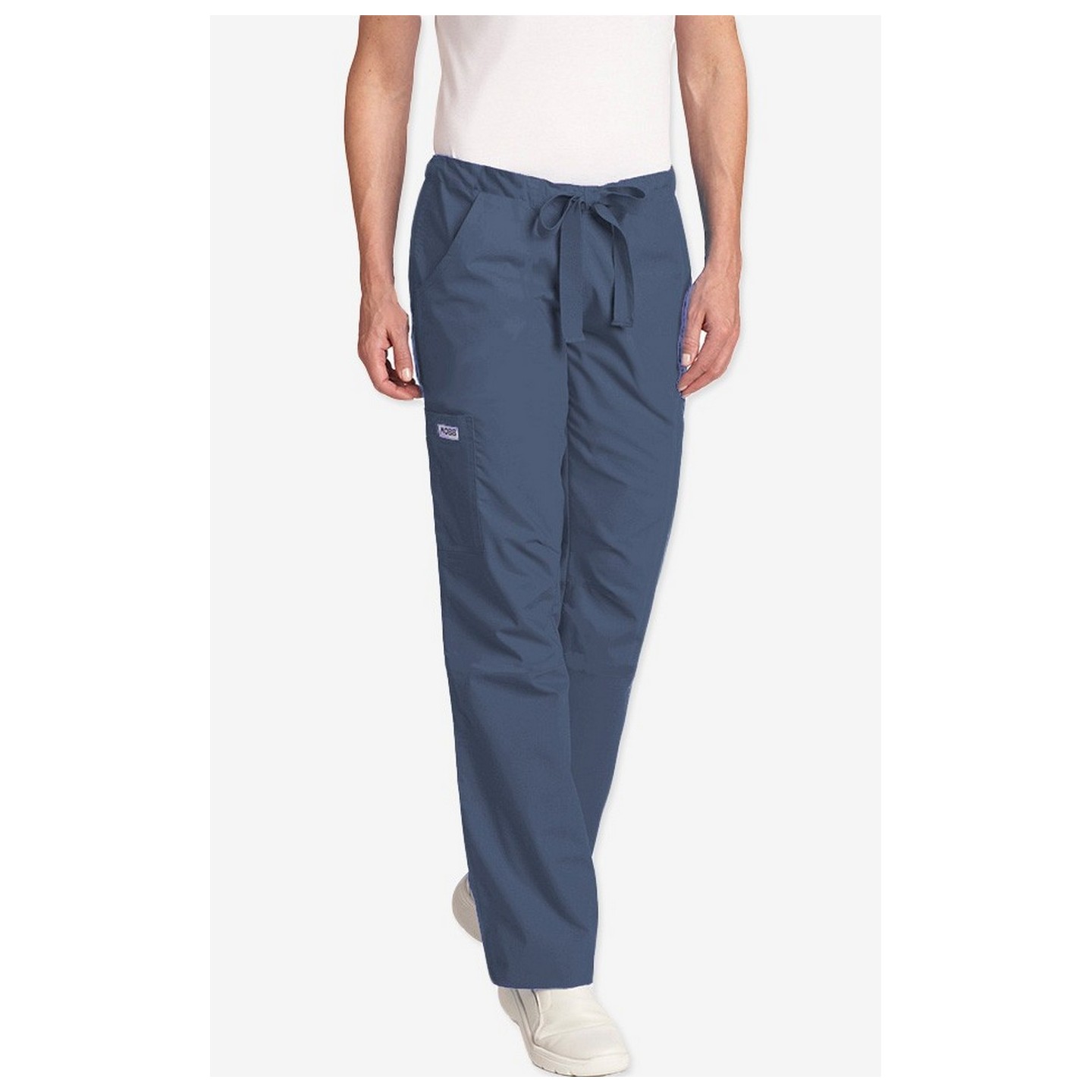 MOBB Drawstring Scrub Pant with 5 Pockets - Postman Blue (PS)