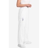 MOBB Unisex Perfect 5 Pocket Scrub Pant - White (WH)