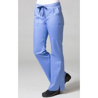 9102 Maevn Blossom - Mode multi Pocket Pantalon évasé - Ceil Blue/Navy