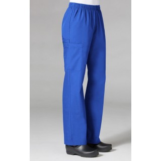 9016 Maevn CORE - Pantalon Cargo avec élastique - Royal Blue