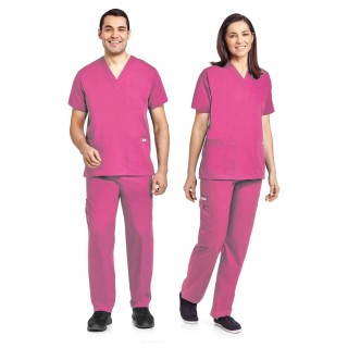 *FINAL SALE 310/307 BUBBLE GUM MOBB Scrub Set Top & Pant