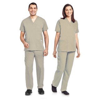 *FINAL SALE CEIL BLUE 310/307-Petite MOBB Scrub Set Top & Pant