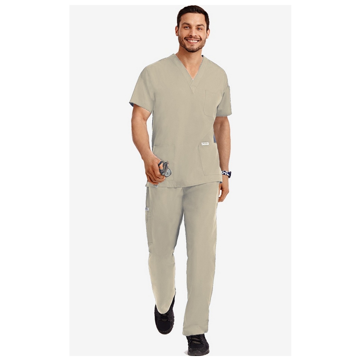 *FINAL SALE CEIL BLUE 310/307-Petite MOBB Scrub Set Top & Pant