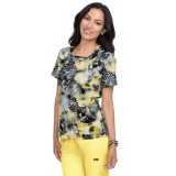 1027PR koi Lite Lola Top - Diagonal Squiggle