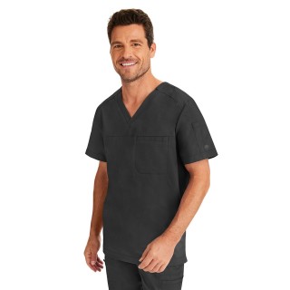 2223 Healing Hands Scrubs Blue Label Haut à col en V pour hommes 