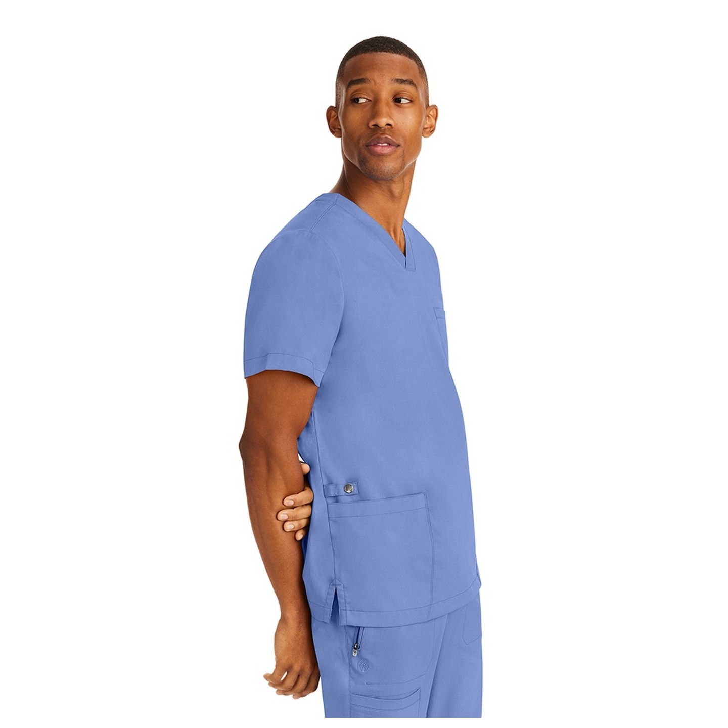 2331 Healing Hands Blue Label Three Pocket V-Neck Jake Top