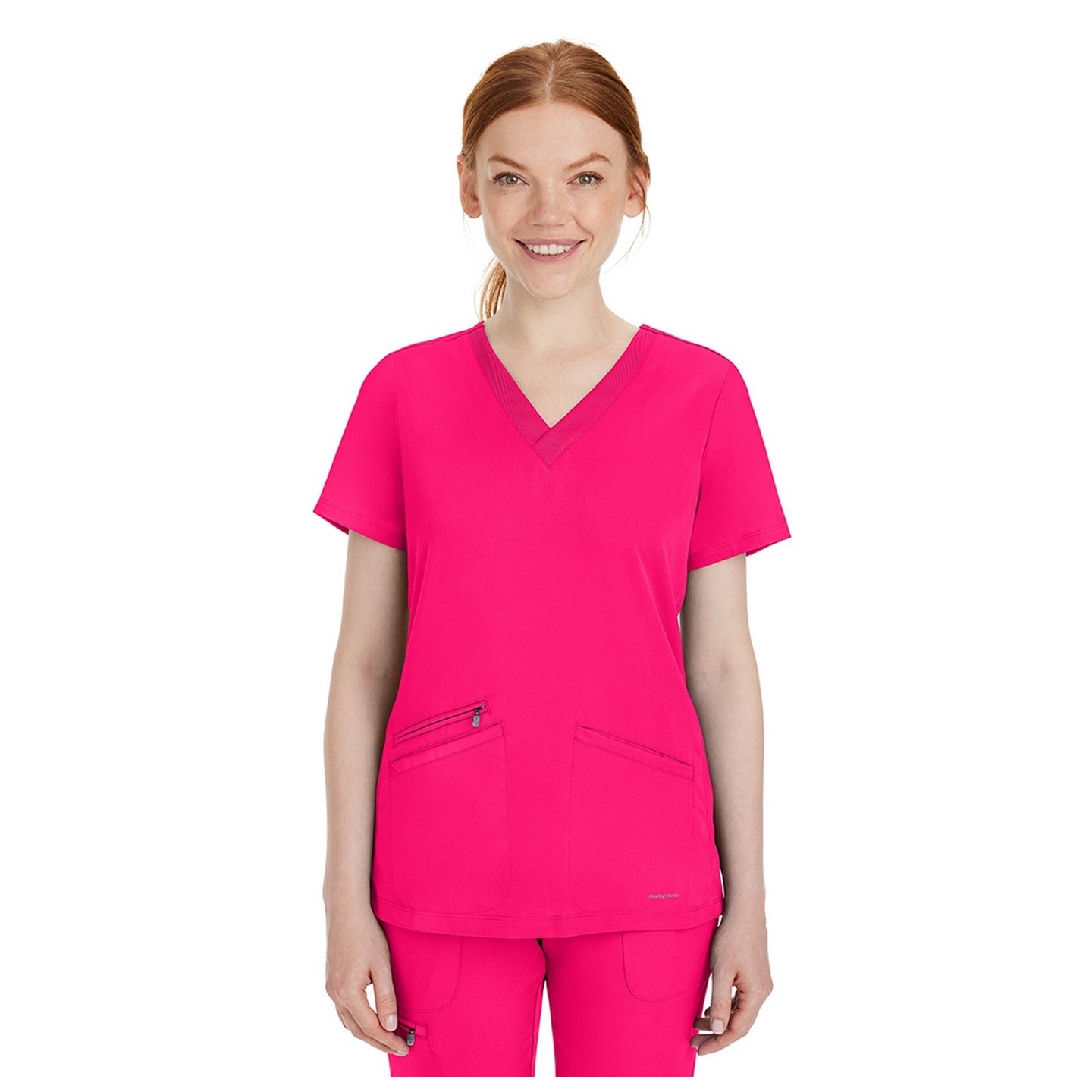 2530 Healing Hands Works Mariah Flexible V-Neck Top