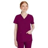 2530 Healing Hands Works Mariah Flexible V-Neck Top