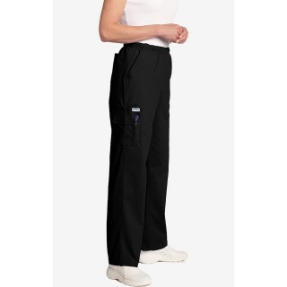 MOBB Unisex Perfect 5 Pocket Scrub Pant - Black (BL)