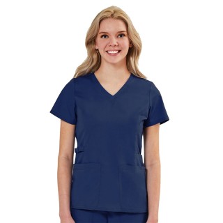 2101 -  Blossom Signature - Haut à encolure en V fonctionnelle pour femmes