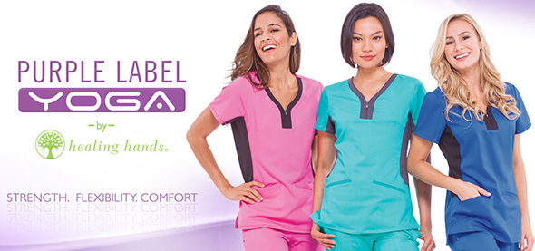 Healing Hands Purple Label Medical Scrubs Canada