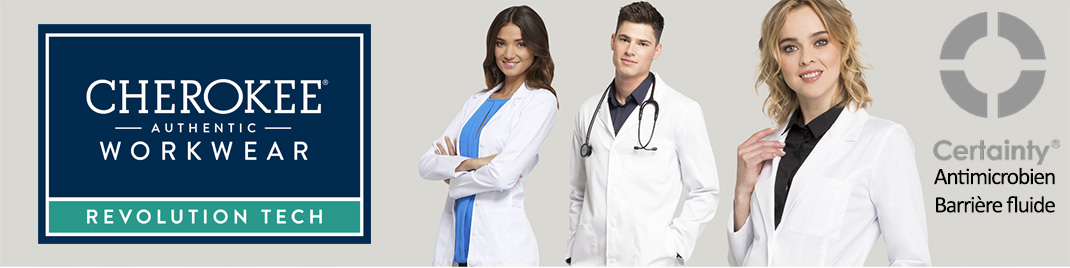 Sarraus médicaux RÉVOLUTION TECH CHEROKEE Canada Sarraus médicaux RÉVOLUTION TECH CHEROKEE Canada