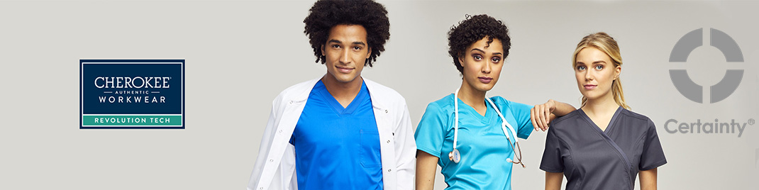 CHEROKEE REVOLUTION TECH - Medical Uniforms - Men's Scrub Tops Canada