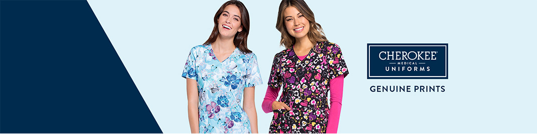 Cherokee Prints - Scrub Tops and Warm-up Jackets
