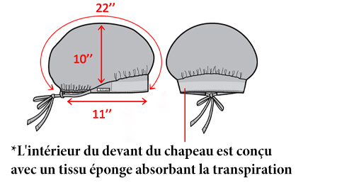 NC020 Maevn Bouffant Scrub Hat