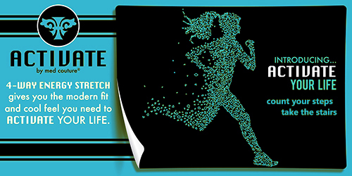 Med Couture Activate 4-way Energy Stretch Medical Uniforms