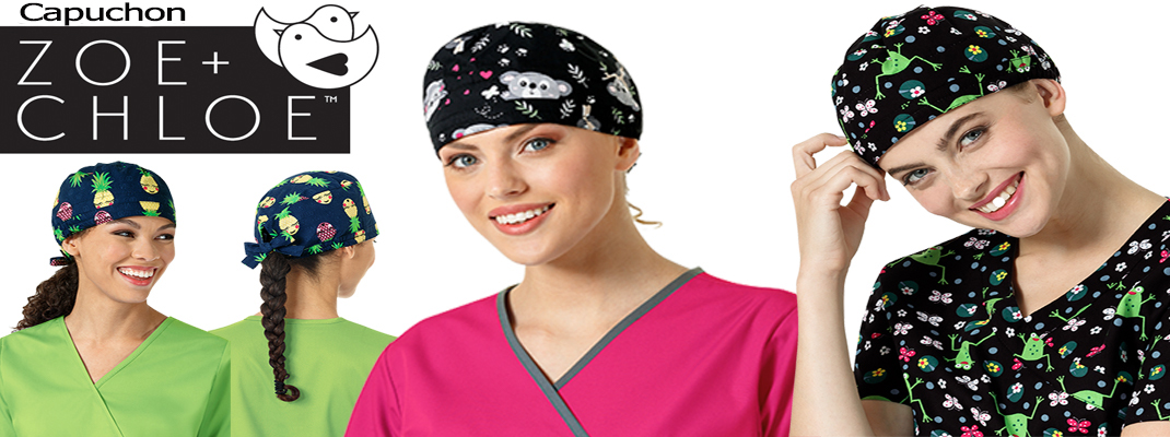 ZOE + CHLOE Scrub Caps ZOE + CHLOE Scrub Caps
